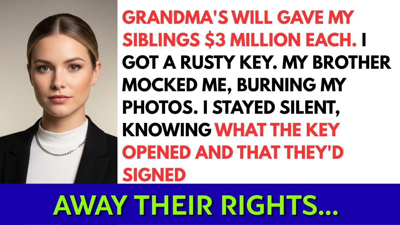 Grandma Only Left Me a Rusty Key, While My Siblings Got Millions. They Should’ve Looked Closer