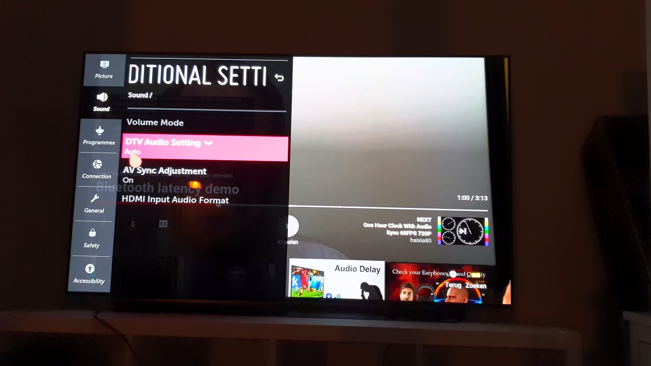 LG OLED C9 av sync issue audio delay. PLEASE HELP!!