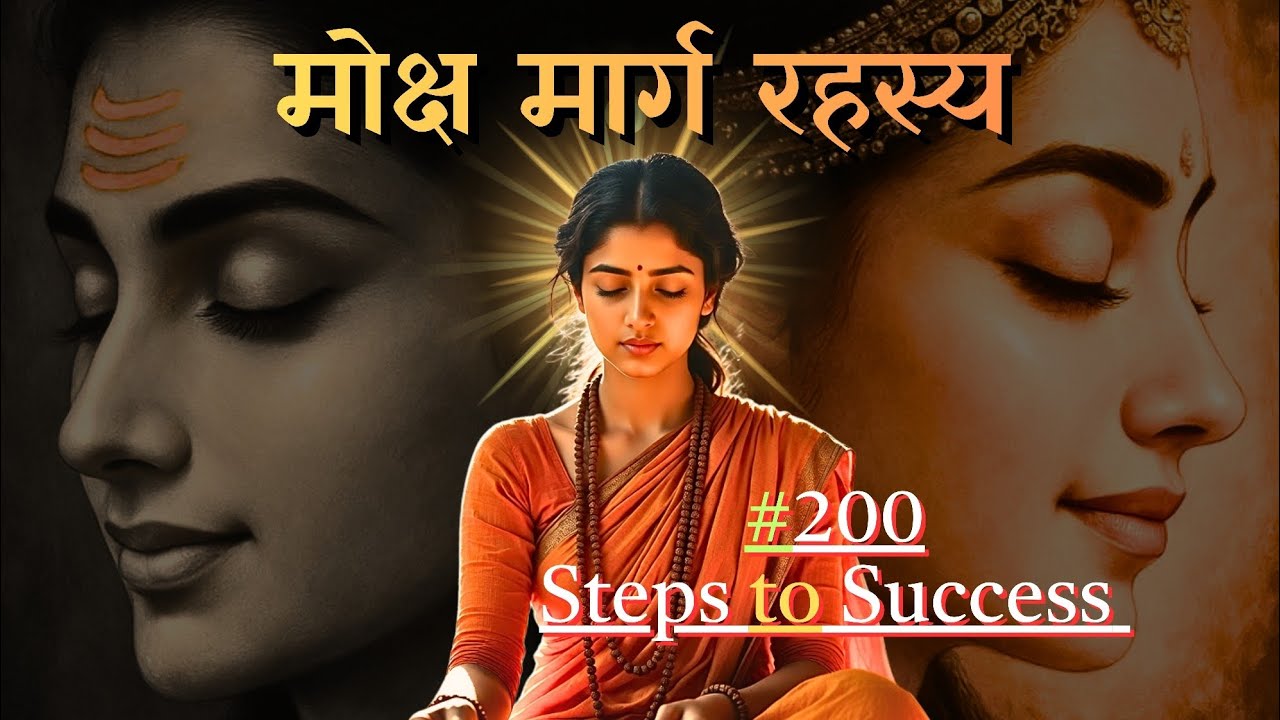 मोक्ष एक है तो ज्ञान भक्ति कर्म और राजयोग अलग क्यों प्रतीत होते हैं? #200 / Steps to Success 