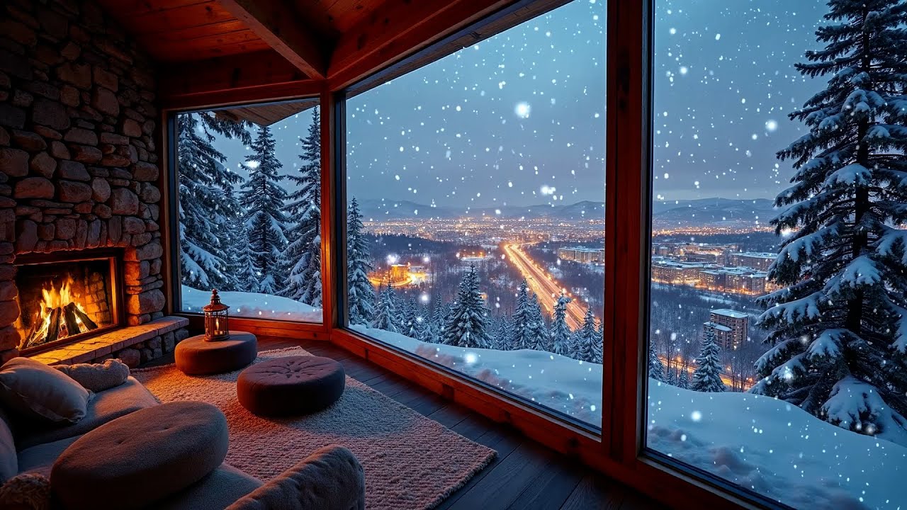 Нежная зимняя мелодия ❄️ Мягкая фортепианная и эмбиентная музыка для глубокого расслабления