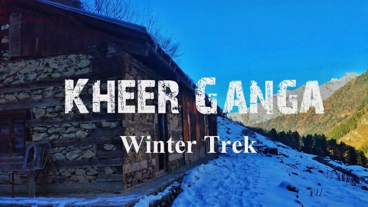 Kheer Ganga Trek | Winter trek | Parvathi valley #kheerganga #wintertrek #snowtrekking #himachal