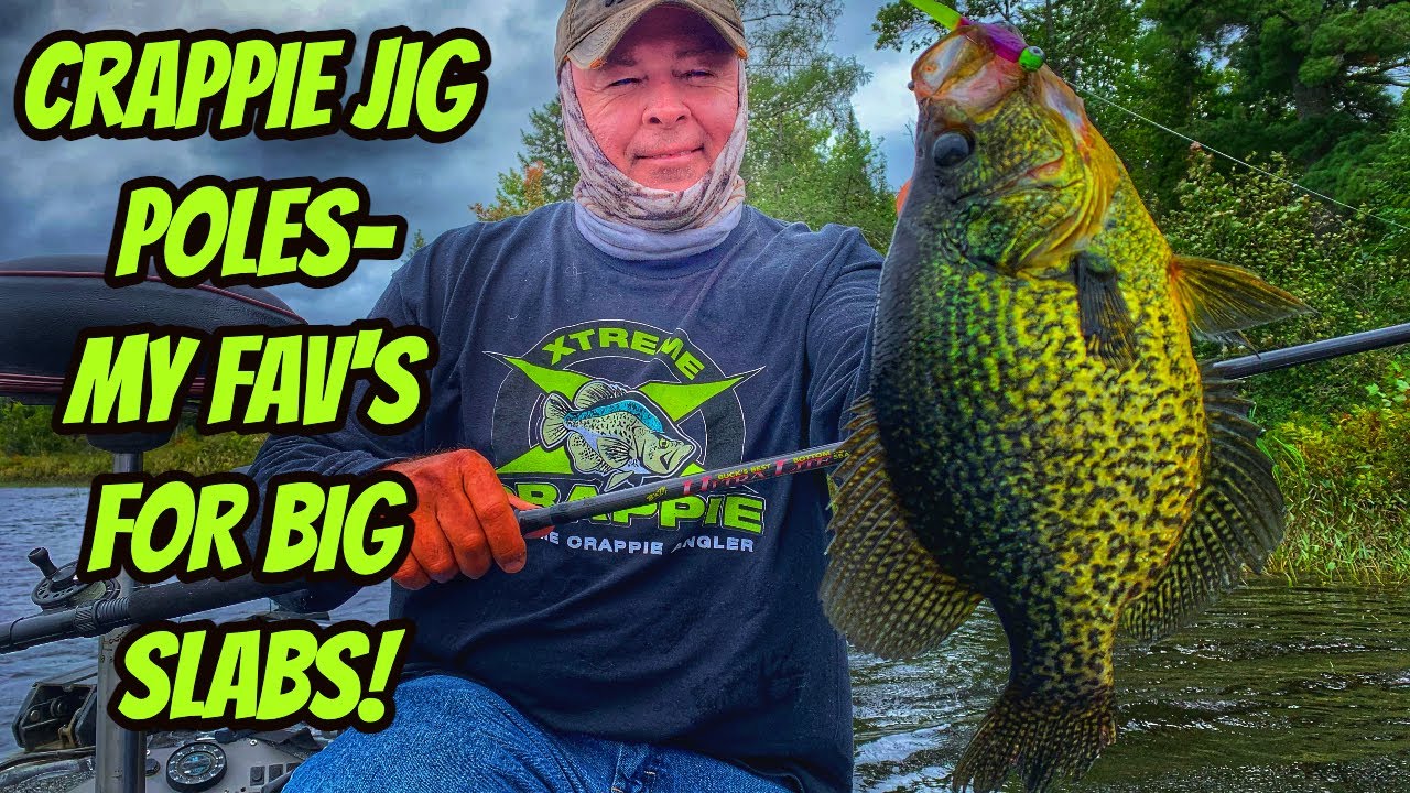 CRAPPIE JIG POLES, BEST RODS FOR SLABS!- New full length episode