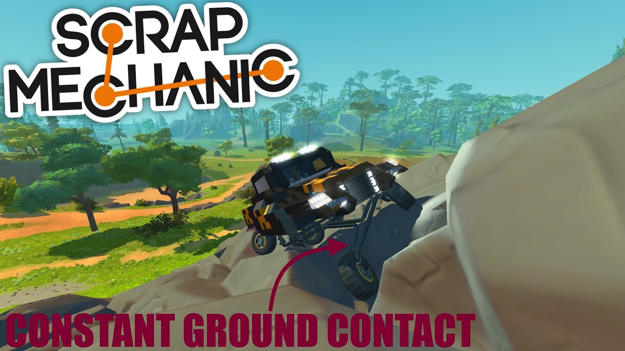 Insane Suspension Crawler│Scrap Mechanic