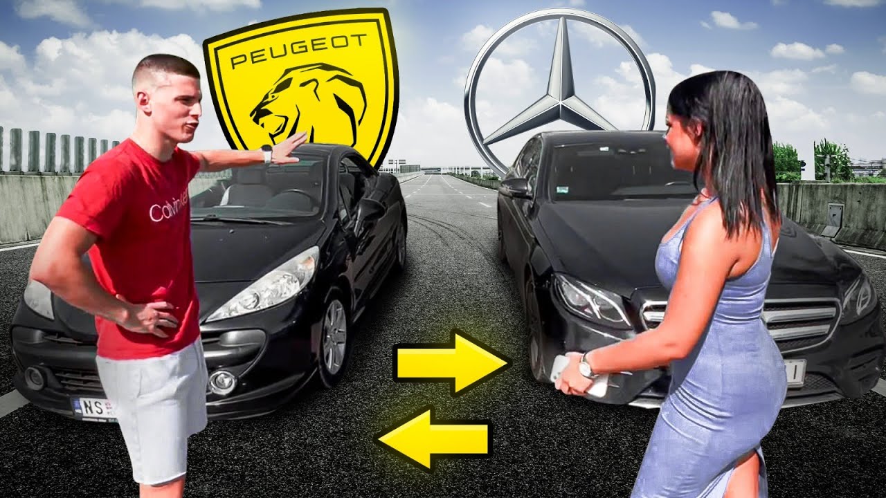 MENJAM AUTO NA 24 SATA SA NAJBOLJOM DRUGARICOM ! *slupala mercedesa*