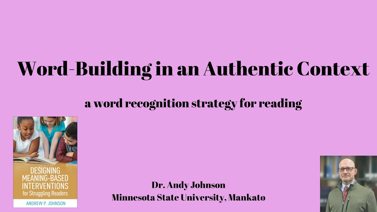 Word Building Meaningful Context