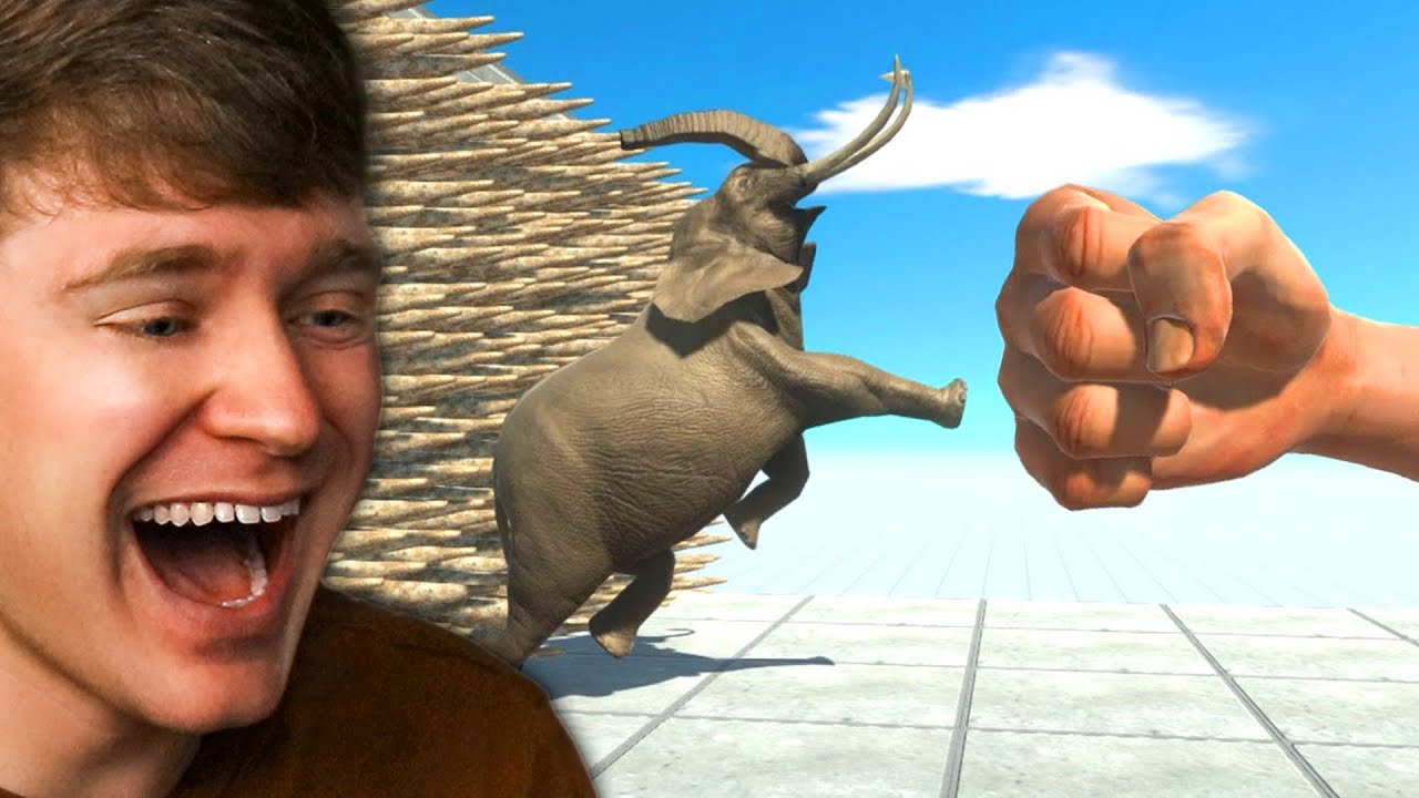 GIANT DEATH PUNCH vs ALL ANIMALS in ARBS!? (Reaction)
