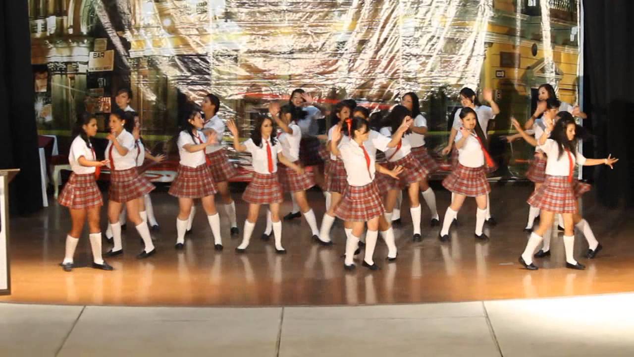 COREOGRAFÍA - MADRINAS DE PROMOCIÓN CEI 2014 - COLEGIALA