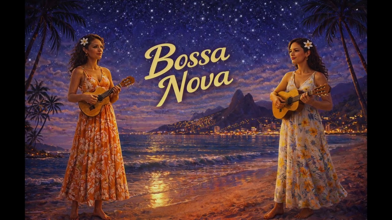 Ocean Bossa Nova 🌊 Smooth Brazilian Night Vibes