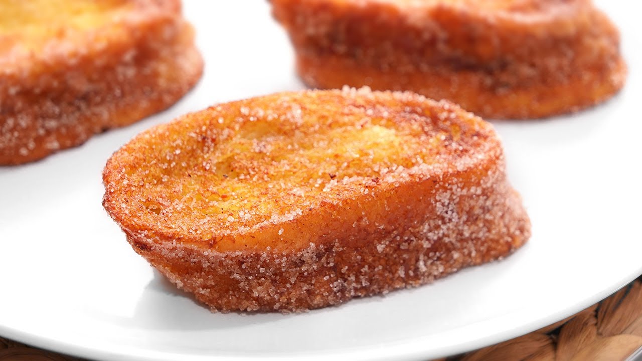 Torrijas de Leche muy fáciles y deliciosas | Hechas Fritas y al Horno