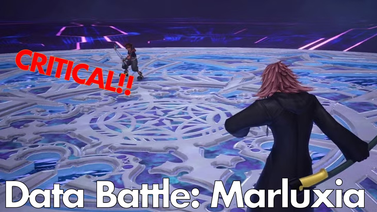 Kingdom Hearts 3 Data Battles (Critical Mode) -- Marluxia