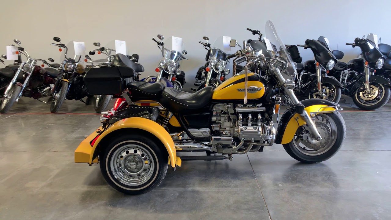 1997 Honda F6 Valkyrie Goldwing 1500 Trike w/ Voyager Trike Kit