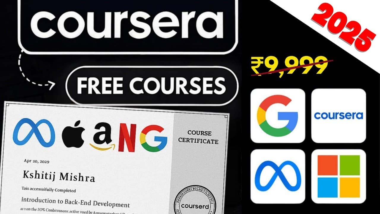 How To Get Coursera Courses for FREE with Certificates in 2025 | Step by Step Complete Guide