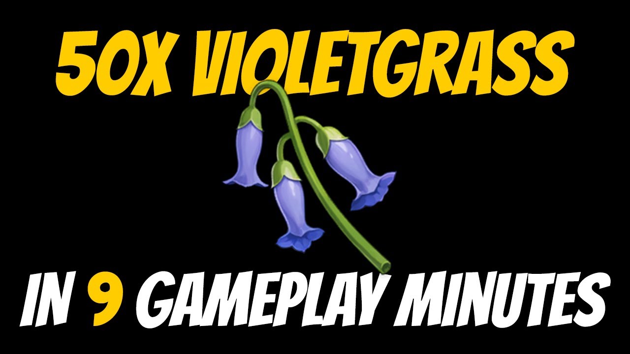 50 Violetgrass Farming Route in 9 Minutes of Gameplay | Xinyan & Qiqi Ascensions | Genshin Impact