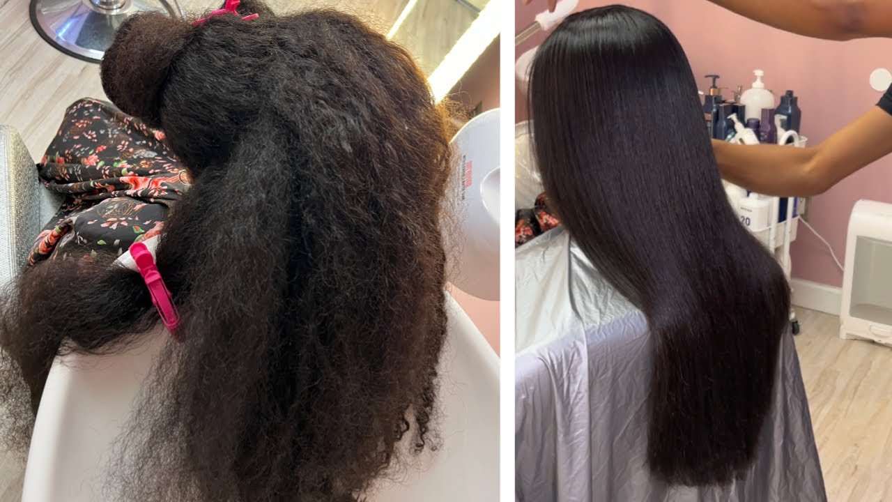 First Silk Press in 3 Years | Silk Press Tutorial | Cassandra Olivia