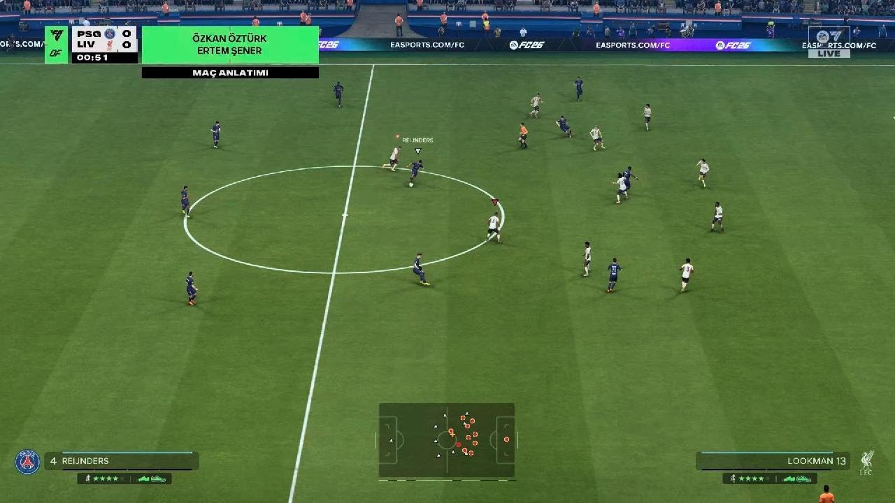PSG 1461 Liverpool Lig 4 Hafta