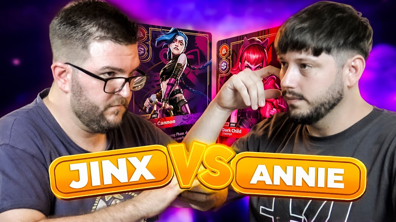 DUELO EN LA GRIETA entre ANNIE y JINX | Partida a #riftbound contra @RUNEBOYS - Riftbound TCG ep. 2