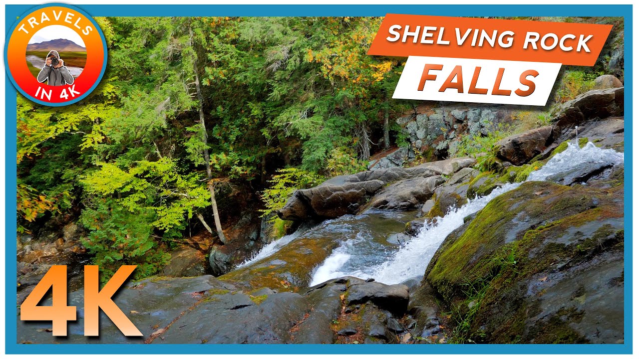 4K Shelving Rock Falls | Travels in 4K
