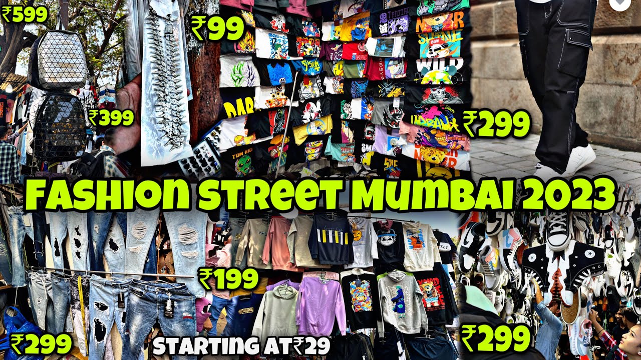 Fashion Street Mumbai | Itna Sasta market 😱| Churchgate market