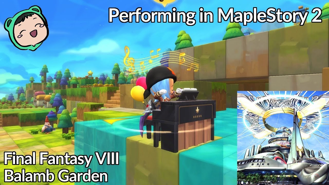 Final Fantasy VIII - Balamb Garden - Performing in MapleStory 2