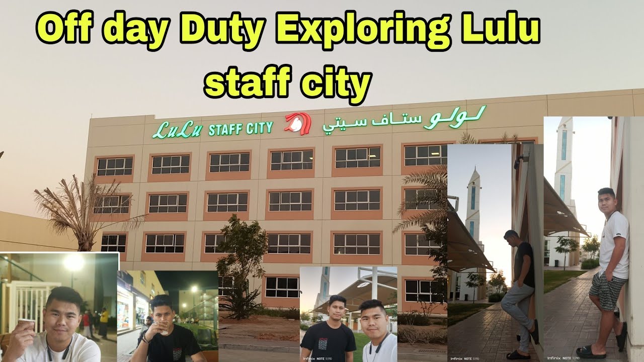 Lulu accommodation Abu Dhabi UAE ||  Off day Vlogs  exploring Lulu staff city 🌆