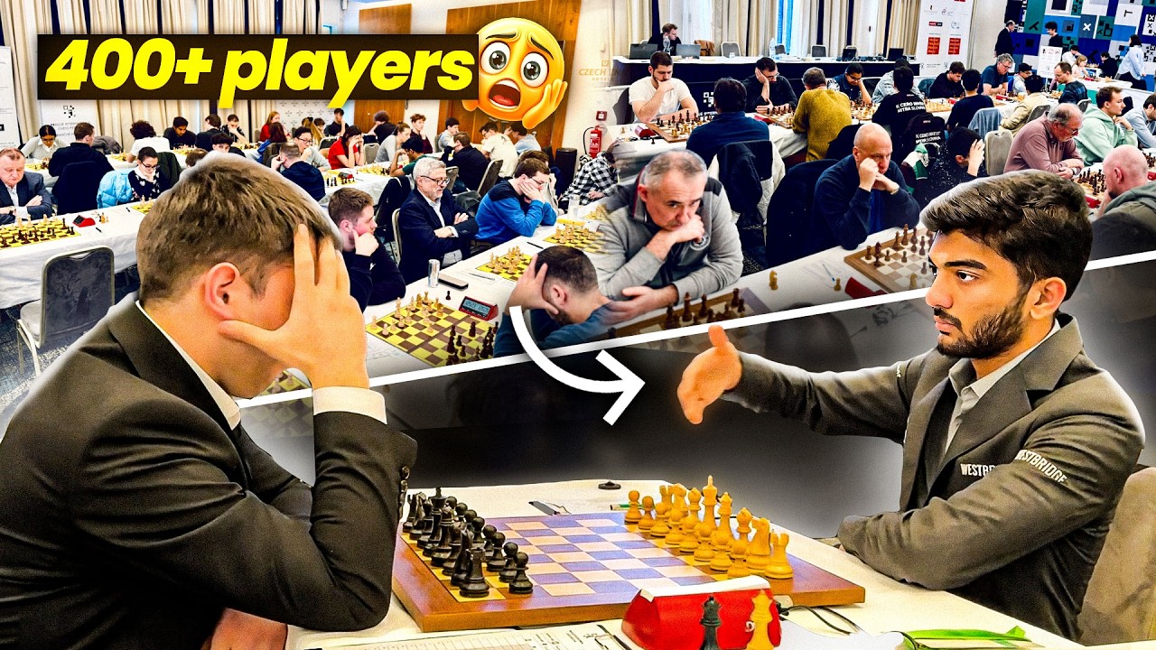 400+ Players Battle Alongside Gukesh, Divya, Aravindh & Top Grandmasters! | Prague Chess 2026