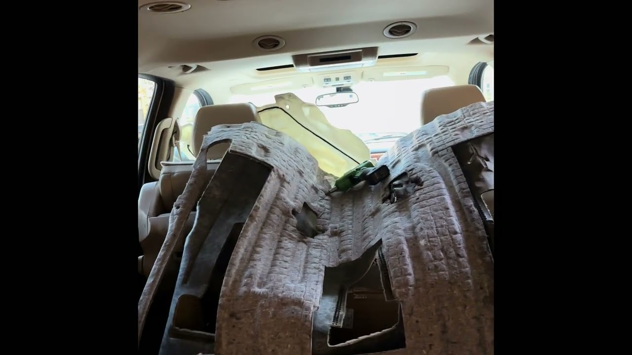 Sound dampening my 07 Tahoe pt. 1