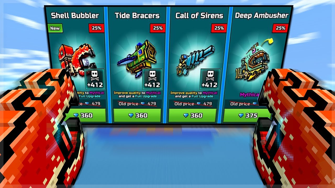 Pixel Gun 3D Traders Van Review (Mythical Upgrade Van) You Need To Buy This!🦀