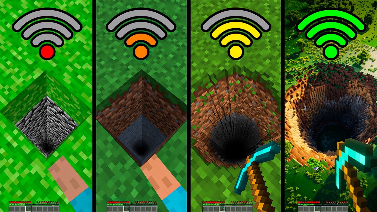 digging straight down with different Wi-Fi compilation