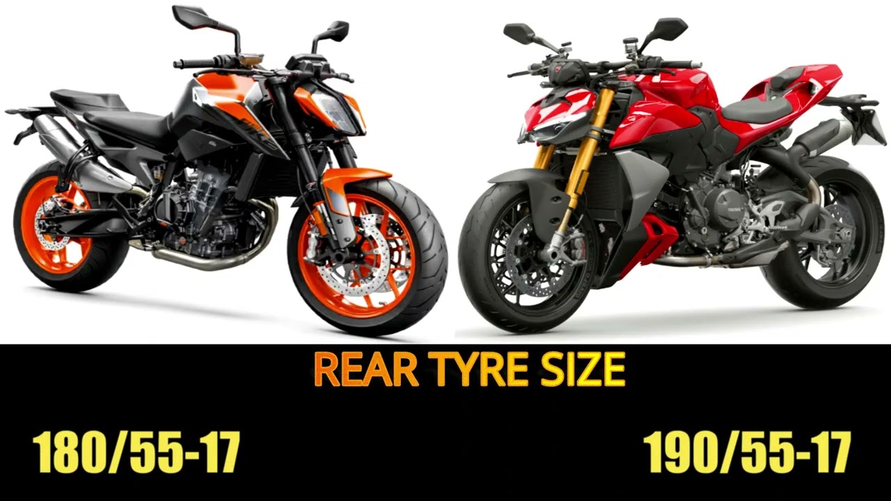 KTM Duke 890R Vs Ducati Streetfighter V2 specs, top speed, features 