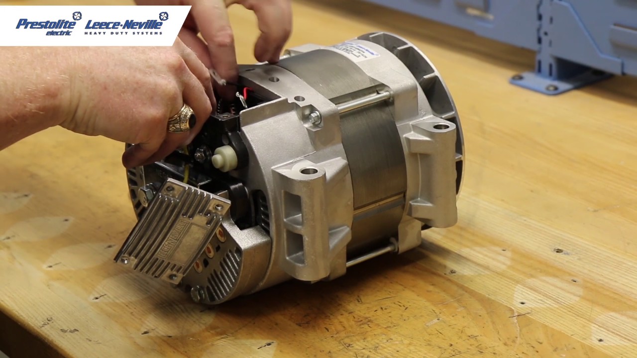 How to Change the Brushes on a 4000 Series Alternator