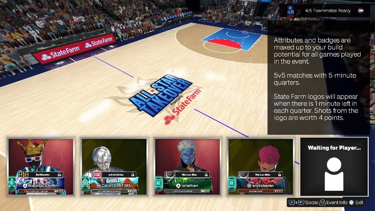 Whognastopme sf 69ova All Star Event... jump shot(wet like water)