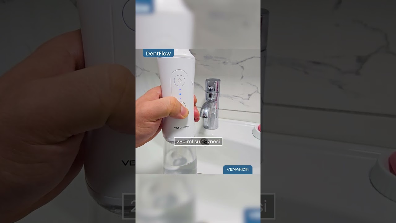 Diş Arasında Kalanlara Elveda 💦 | Dentflow #venandin #dentalcare
