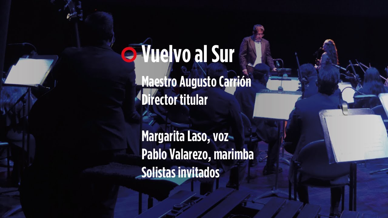 “Vuelvo al Sur”, junto a Margarita Laso y Pablo Valarezo