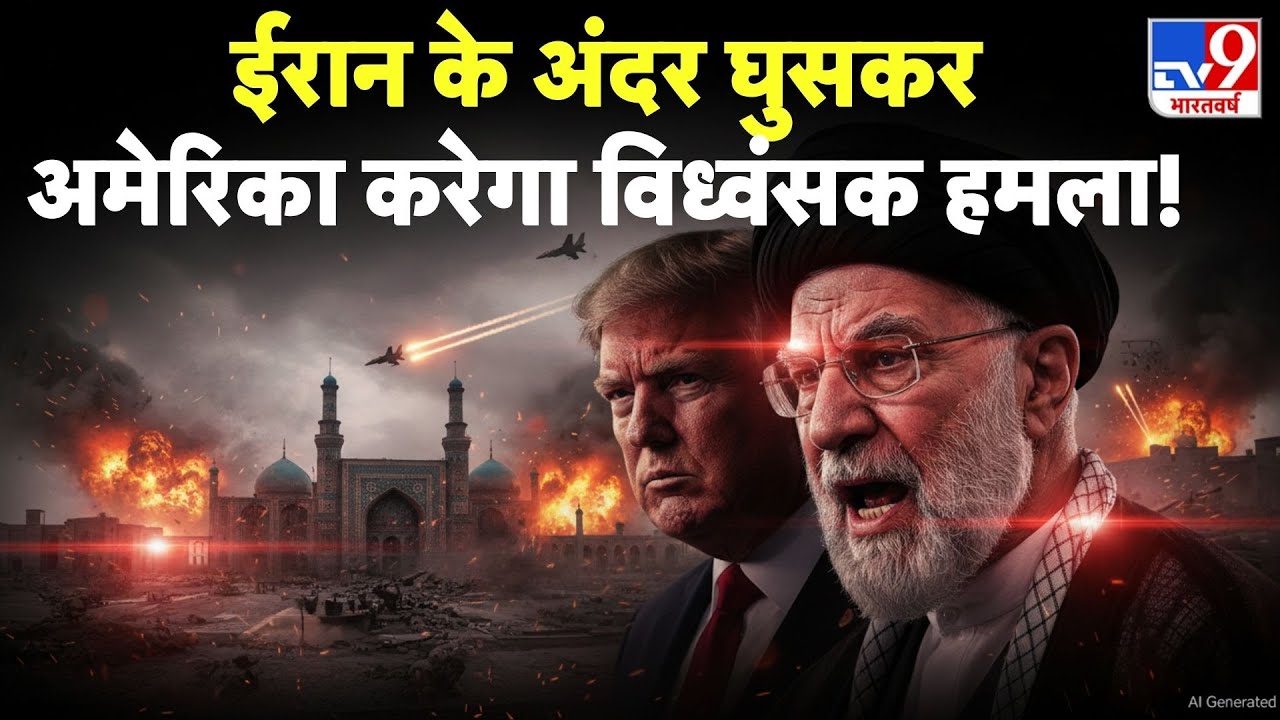 US Iran War Update: ईरान के अंदर घुसकर अमेरिका करेगा विध्वंसक हमला!- TV9 | Trump | Khamenei