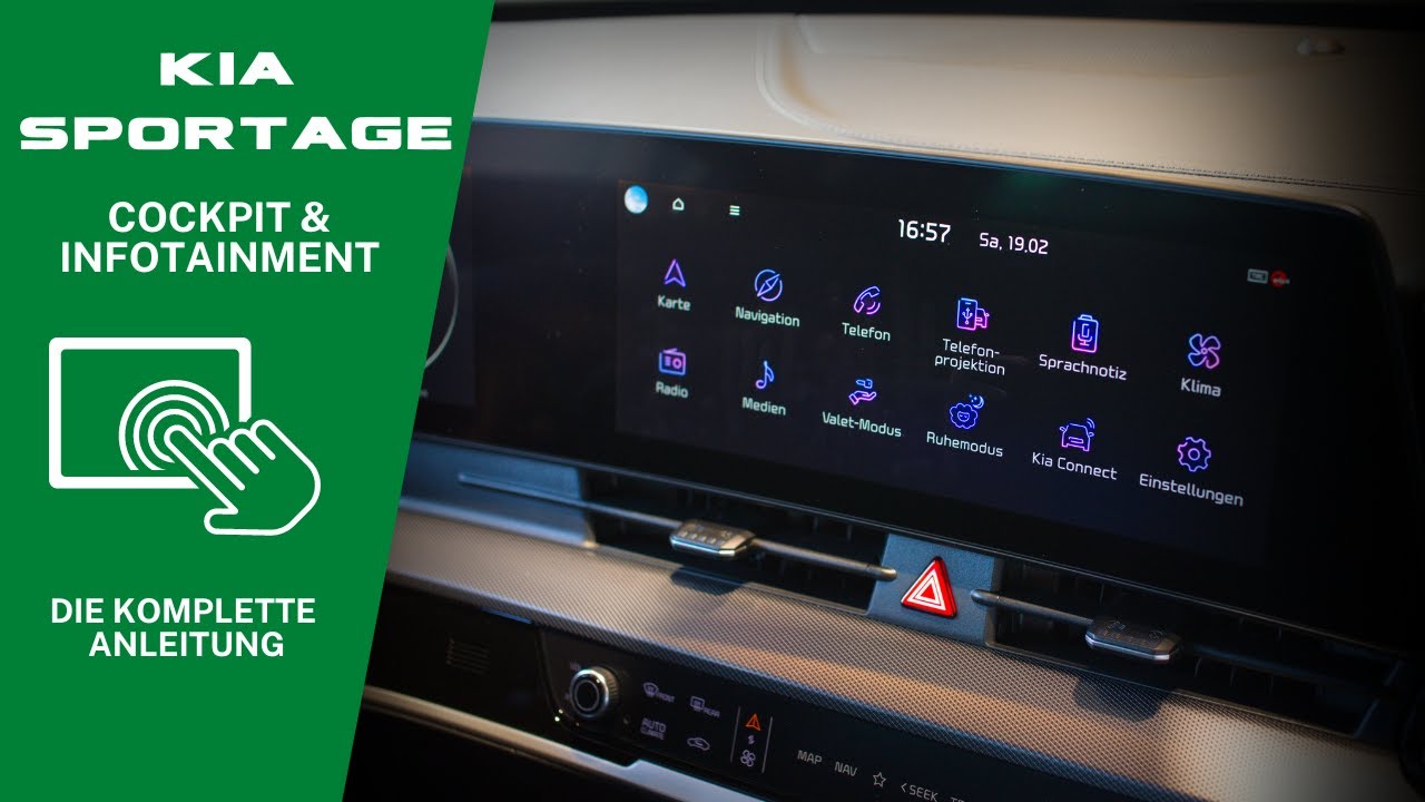 Kia Sportage - Die Anleitung - Cockpit und Infotainment/Multimedia (MJ 2021-2025)