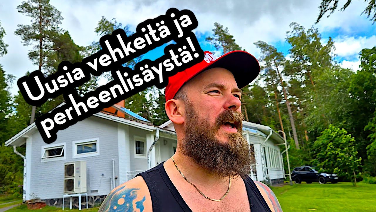 Juhannusviikon kuulumiset! Uusia kalastusvälineitä ja uusi jäsen perheeseen