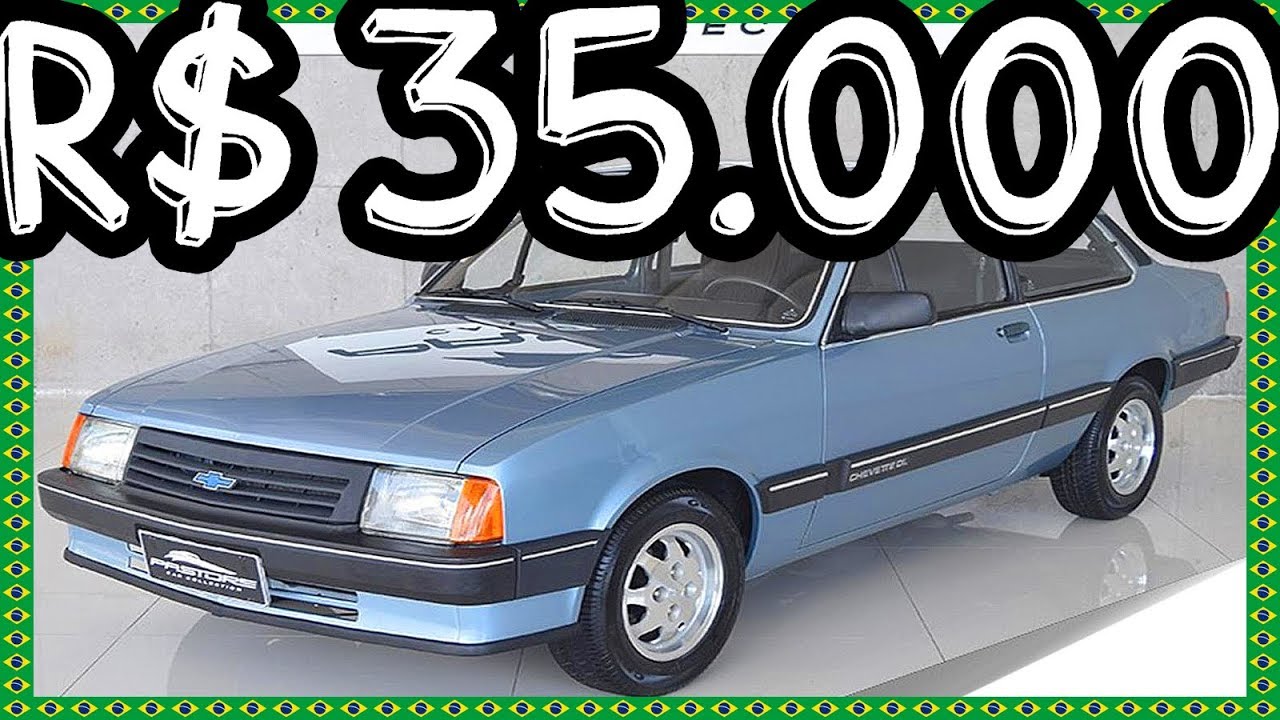 R$ 35.000 PASTORE Chevrolet Chevette DL 1991 Azul Tiza Met&aacute;lico aro 13 MT5 RWD 1.6S 73 cv 12,6 kgfm