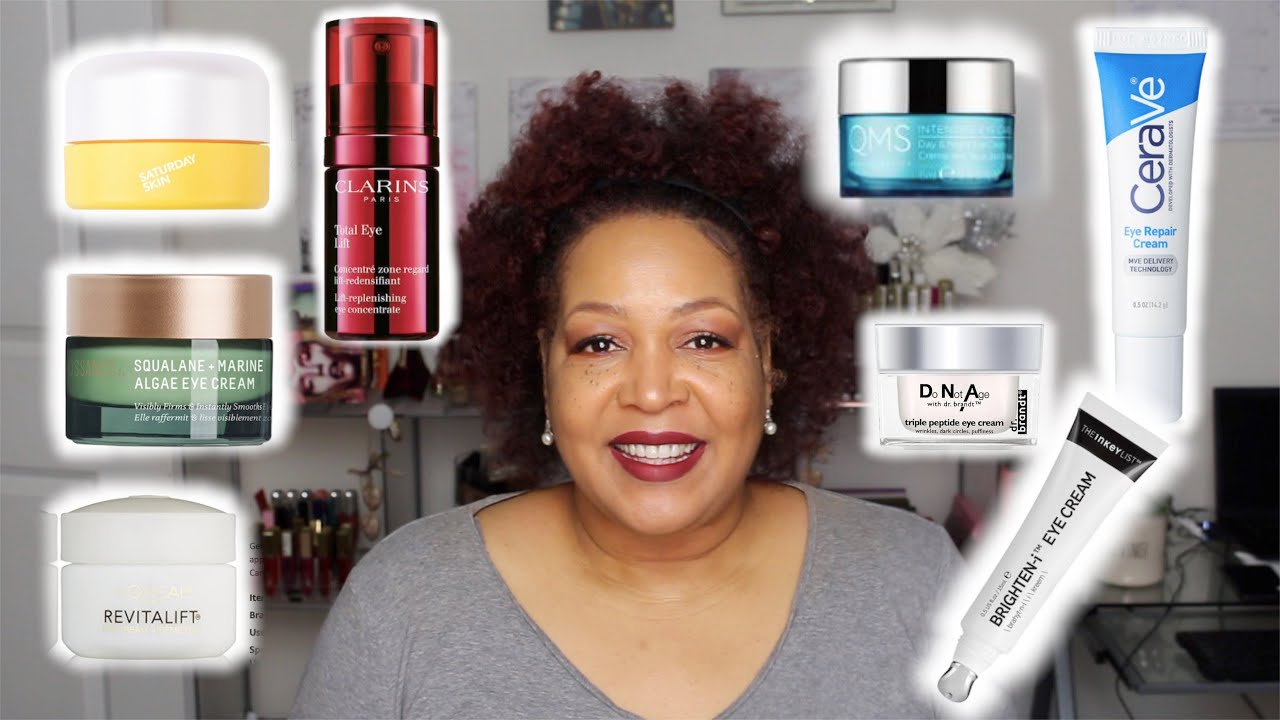 Anti Aging EYE CREAMS  I'm Loving In My 50's | EYE CREAMS THAT WORK! | Mature Skin | Over 50