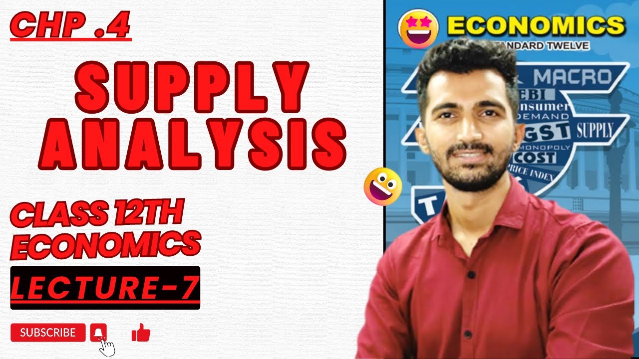 COST CONCEPTS SUPPLY ANALYSIS  CHP  4 ECONOMICS  HSC COMMERCE 12th NEW SYLLABUS MAHARASHTRA BOARD