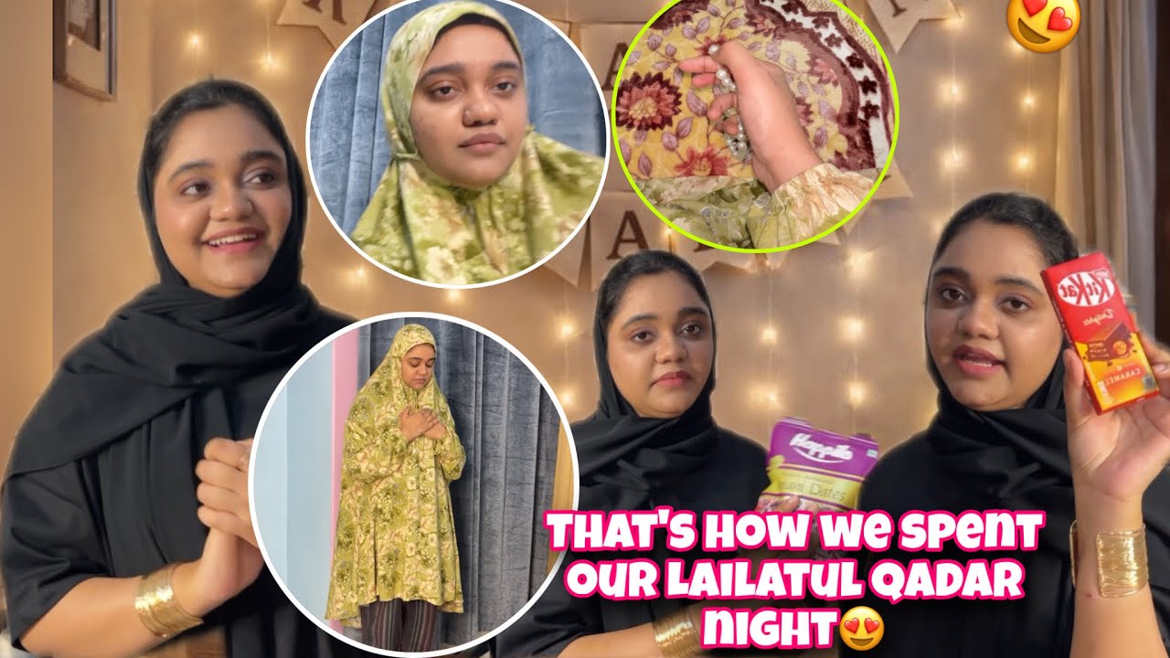 That’s how we spent our Lailatul Qadar night 😊| 