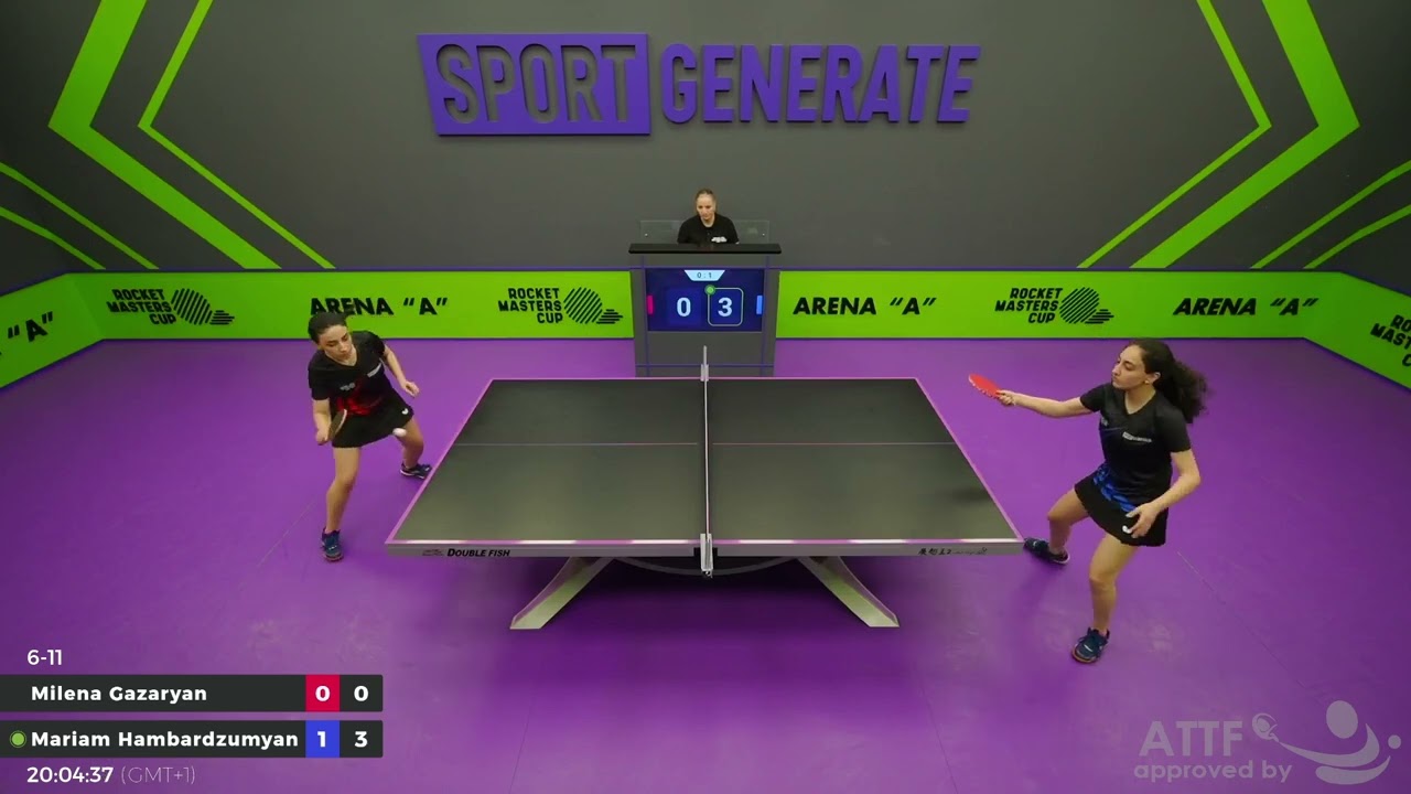 Table Tennis | M.Gazaryan - M.Hambardzumyan | 27.02.2026 20:00 (CET) | RMC.W 35350427