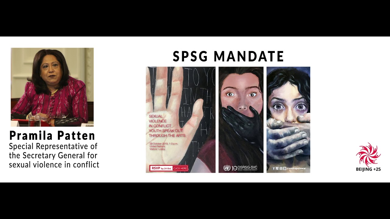 Feminist and Women's Movement Action Plan series -Pramila Patten,SRSG on sexual violence in conflict