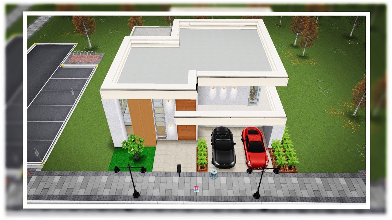 Sims Freeplay House Tour / Scandinavian Home /Influence Island Season 2 New Items
