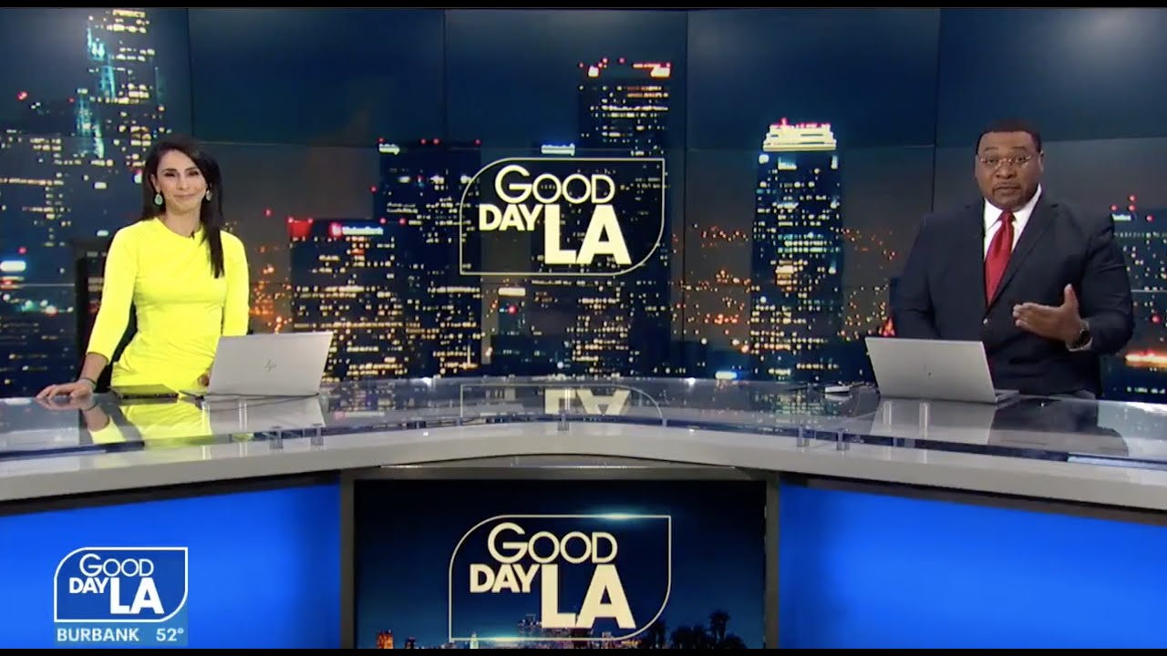 Robin the Robot at Good Day LA