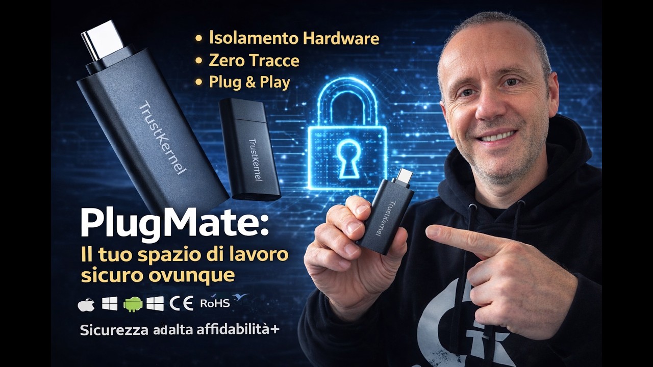 ANDROID su IPHONE IPAD WINDOWS MACBOOK! ISOLATO e SICURO con PLUGMATE TrustKERNEL