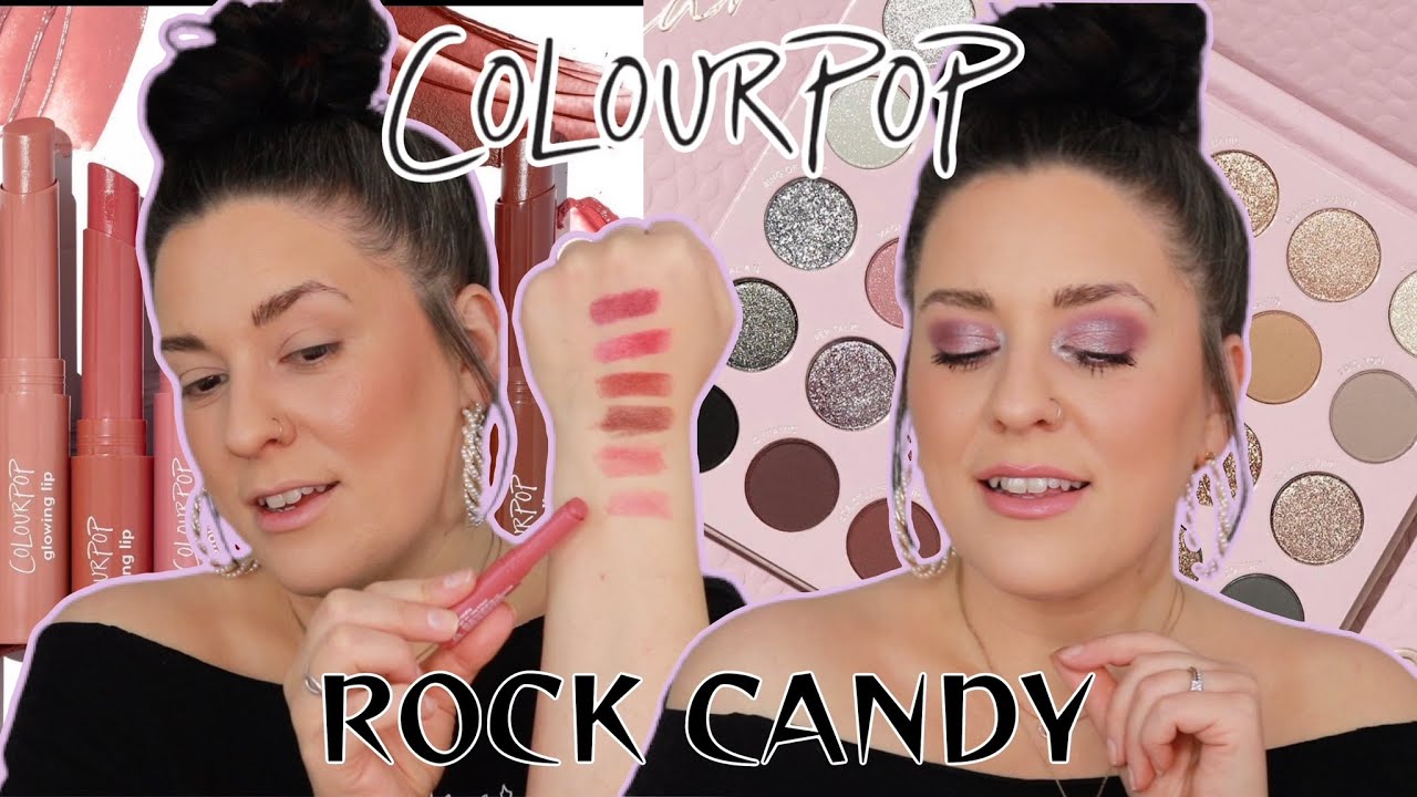 COLOURPOP ROCK CANDY COLLECTION! REVIEW & TUTORIAL #colourpop #colourpoprockcandy