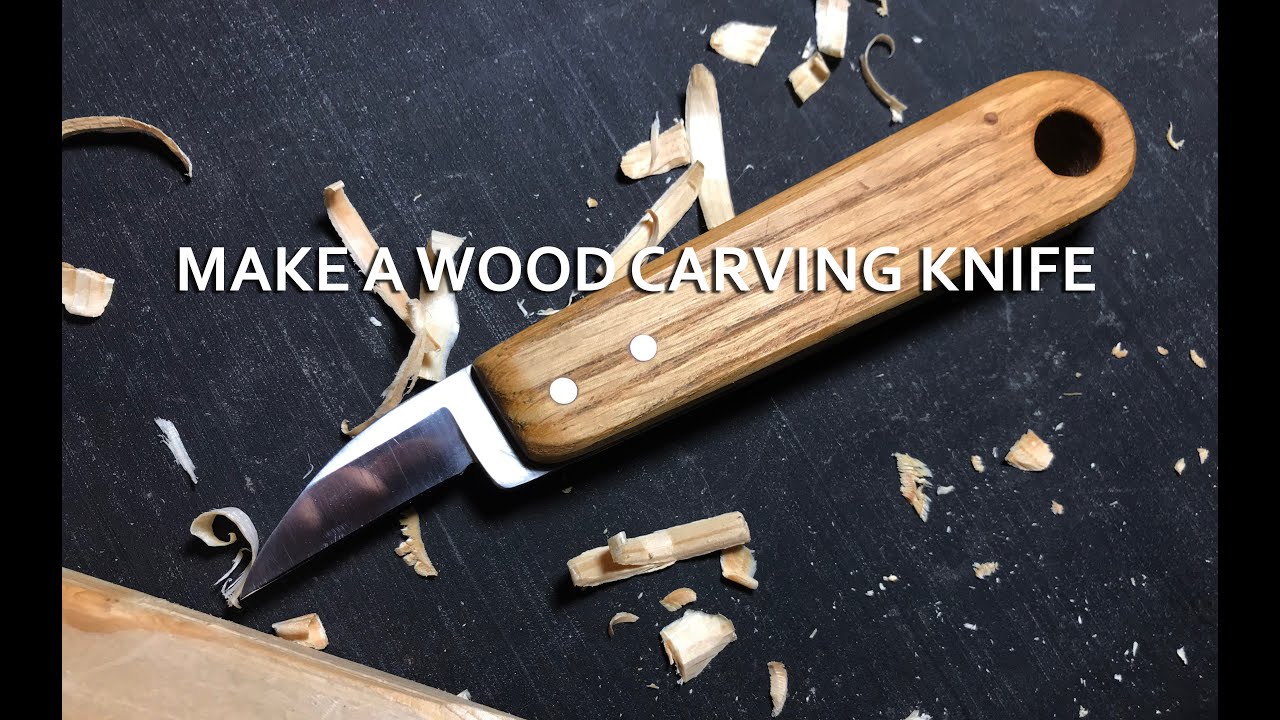 Make a Wood Carving Knife | Knife Making Level 01