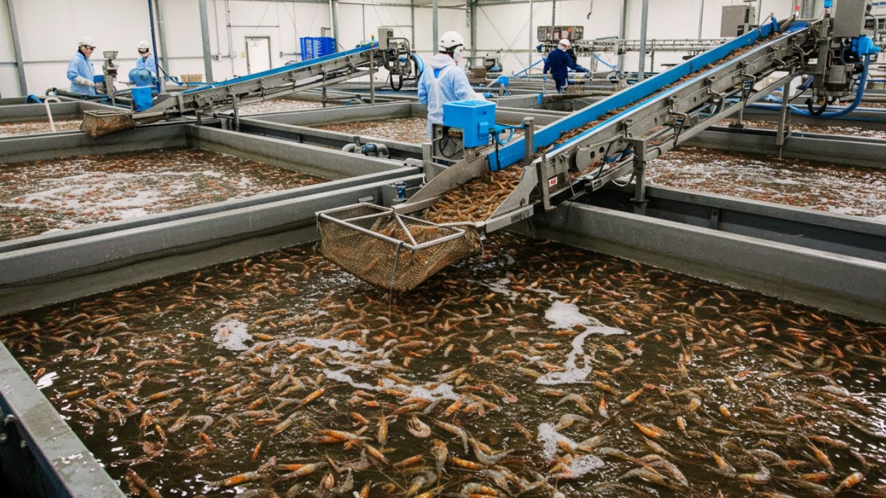 Inside the World's Largest Shrimp Processing Plant