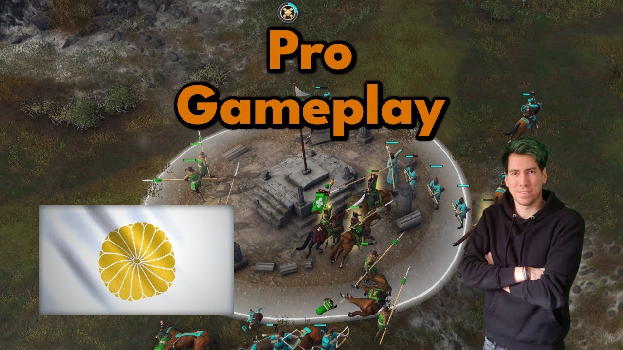 High Elo AoE4 mit Live-Erklärungen – Japan vs Delhi