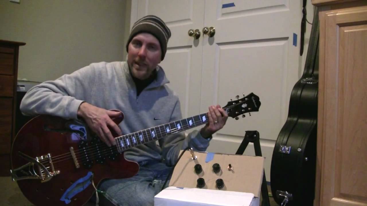 Epiphone Electronics Overhaul, Before and After Comparisons